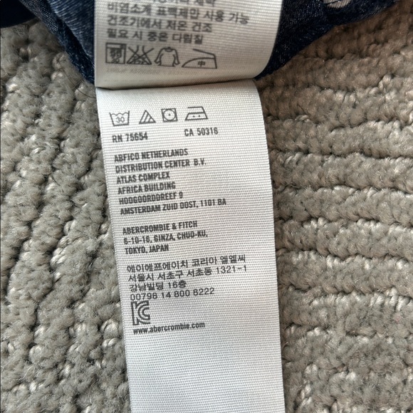 New Hollister Polka Dot Lace Cami Top Navy Blue Button Front Size Medium - Picture 10 of 10